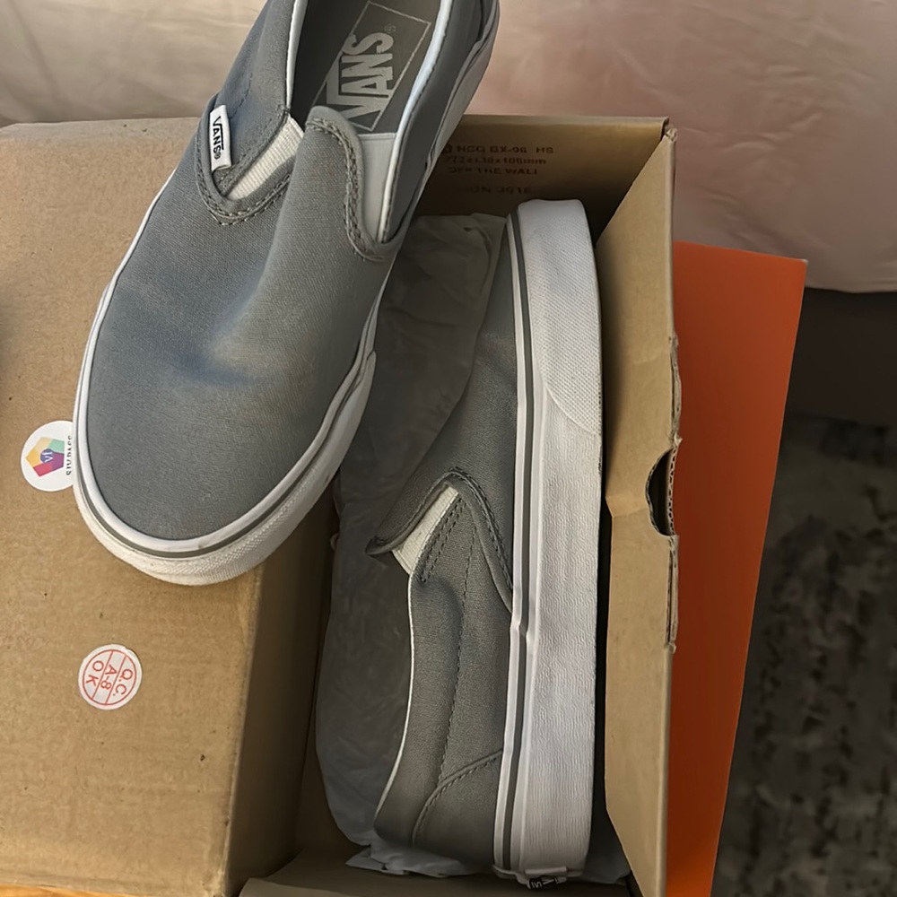 Grey women’s vans size 6.5
